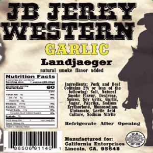 Garlic-Landjaeger-Western
